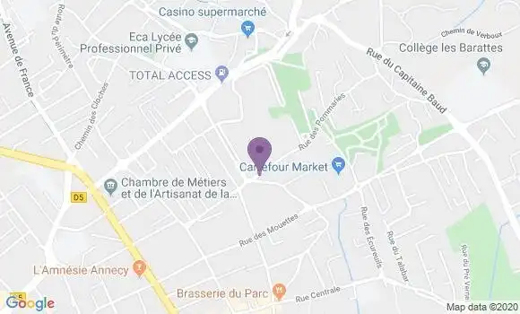 Localisation CIC Agence d
