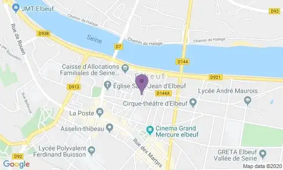 Localisation CIC Agence d