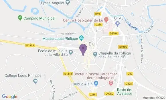 Localisation CIC Agence d