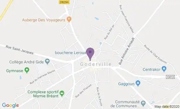 Localisation CIC Agence de Goderville