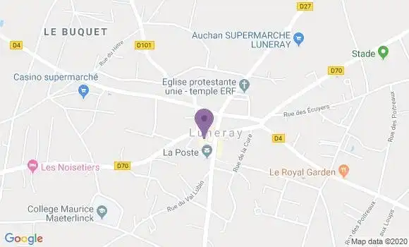 Localisation CIC Agence de Luneray