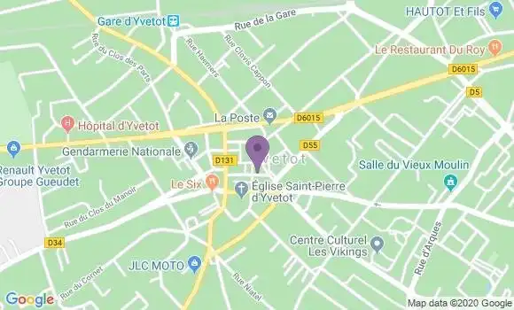 Localisation CIC Agence d