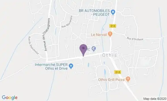 Localisation CIC Agence d