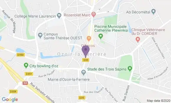 Localisation CIC Agence d