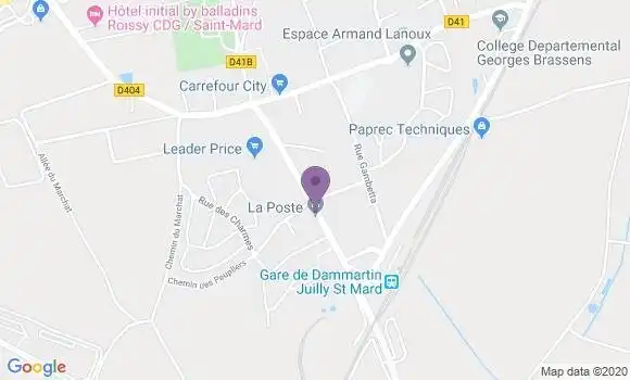 Localisation CIC Agence de Saint Mard