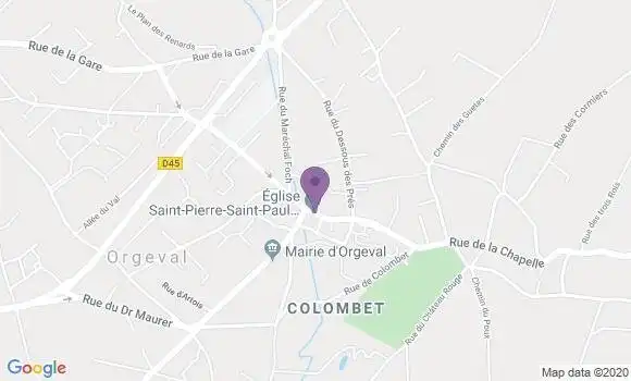 Localisation CIC Agence d