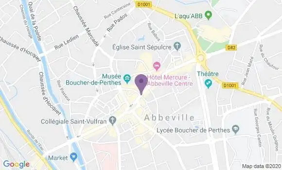 Localisation CIC Agence d