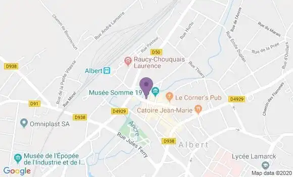 Localisation CIC Agence d