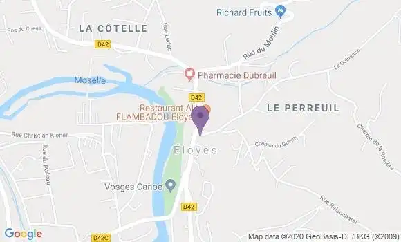 Localisation CIC Agence d