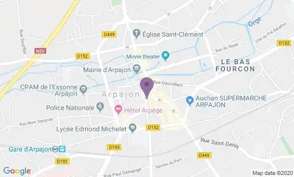 Localisation CIC Agence d