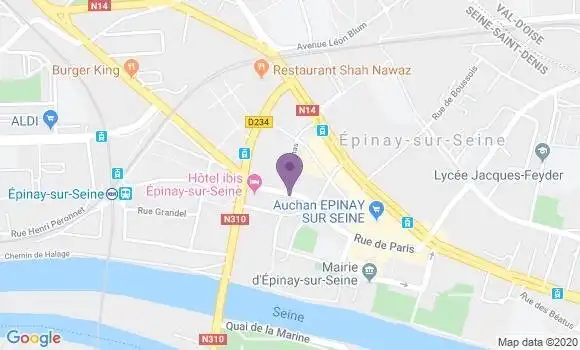 Localisation CIC Agence d