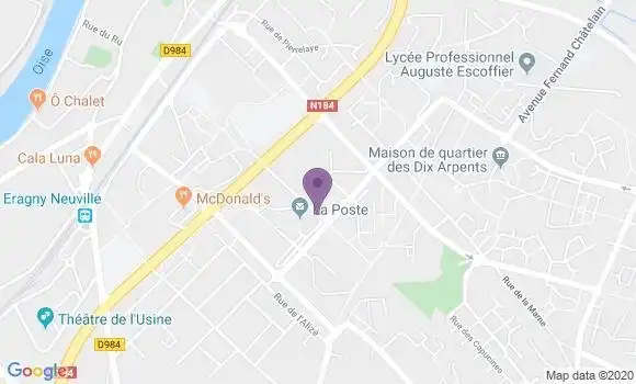 Localisation CIC Agence d
