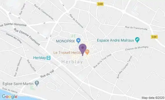 Localisation CIC Agence d