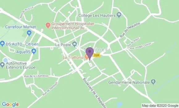 Localisation CIC Agence de Marines