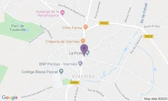 Localisation CIC Agence de Viarmes