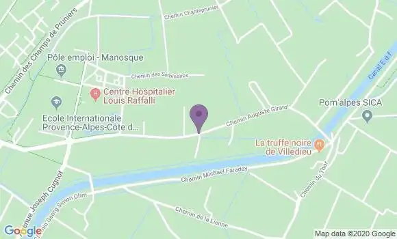 Localisation CIC Agence de Manosque Forum
