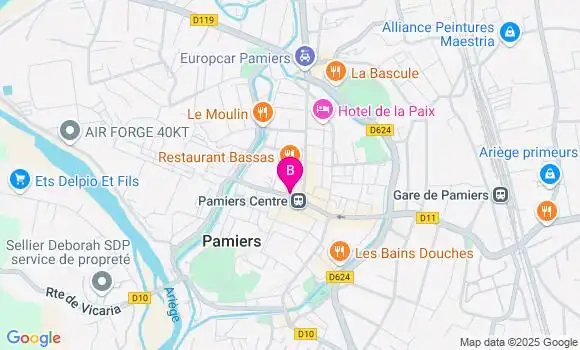 Localisation CIC Agence de Pamiers