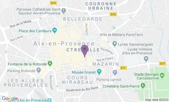 Localisation CIC Agence d
