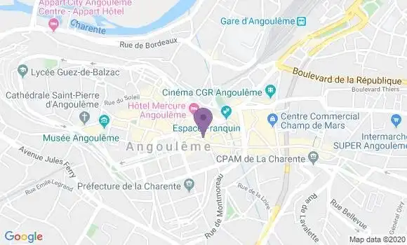 Localisation CIC Agence d