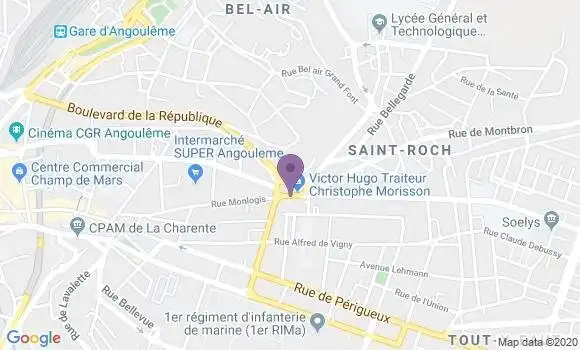 Localisation CIC Agence d