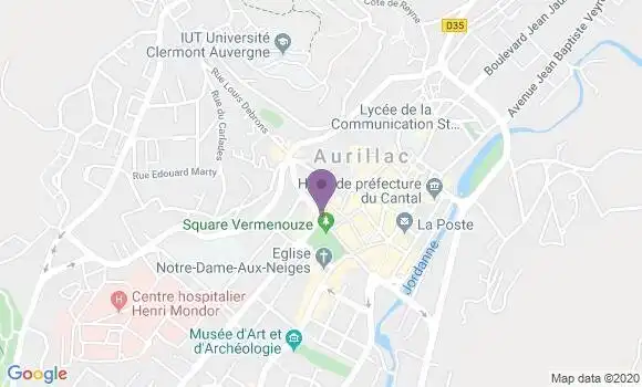 Localisation CIC Agence d
