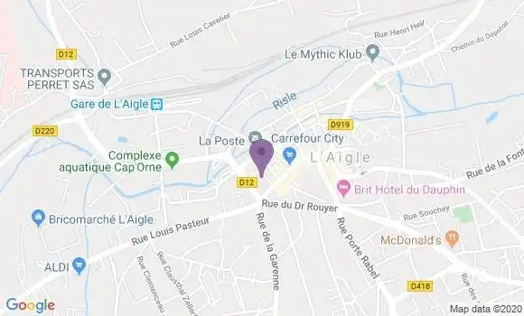 Localisation Société Générale Agence de L