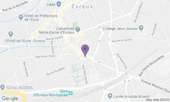 Localisation CIC Agence d