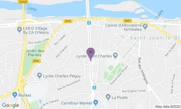 Localisation CIC Agence d
