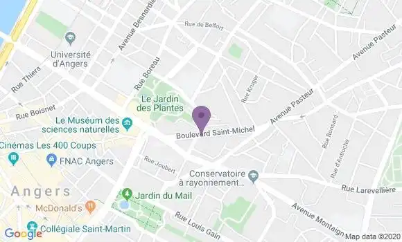 Localisation CIC Agence d