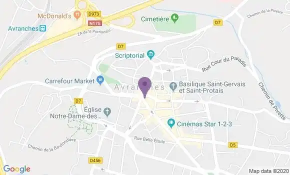 Localisation CIC Agence d