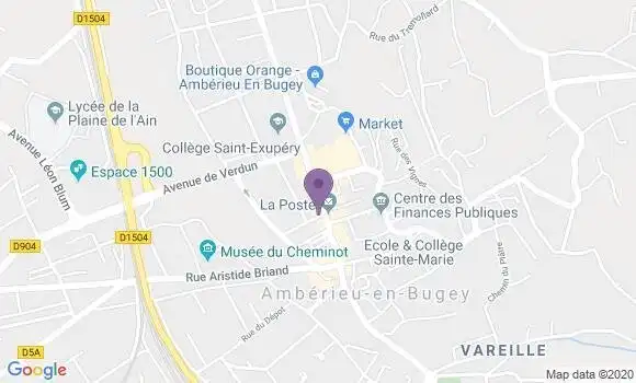 Localisation CIC Agence d