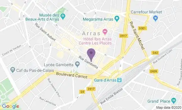 Localisation CIC Agence d