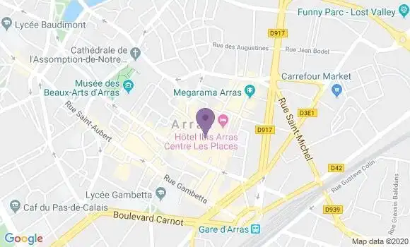 Localisation CIC Agence d