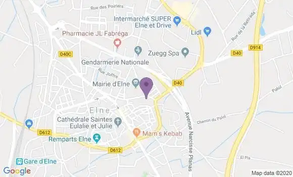 Localisation CIC Agence d