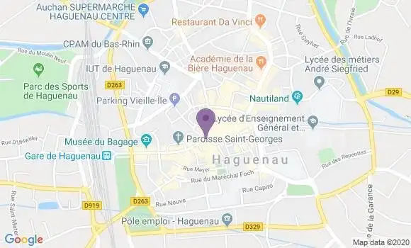 Localisation CIC Agence d