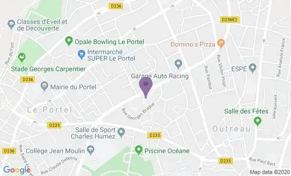 Localisation Société Générale Agence d