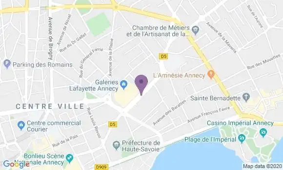 Localisation CIC Agence d