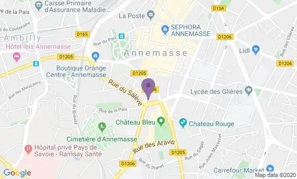 Localisation CIC Agence d