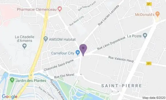 Localisation CIC Agence d
