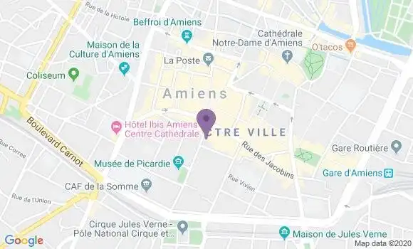Localisation CIC Agence d