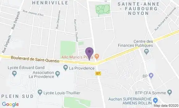 Localisation CIC Agence d