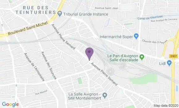 Localisation CIC Agence d