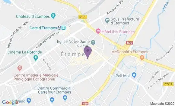 Localisation CIC Agence d