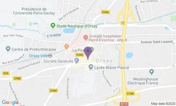 Localisation CIC Agence d