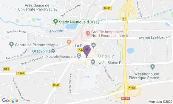 Localisation CIC Agence d