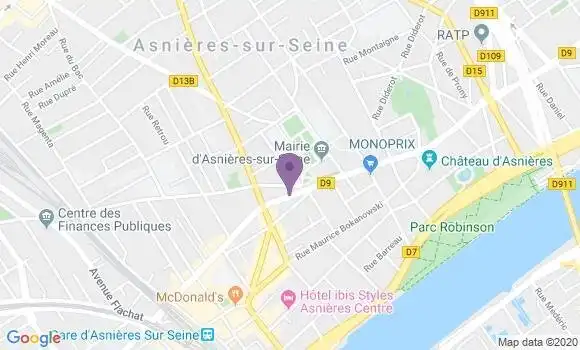 Localisation CIC Agence d