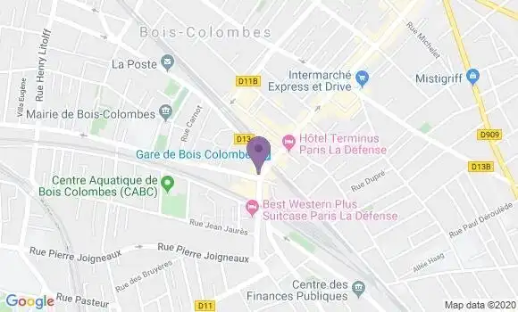 Localisation CIC Agence d