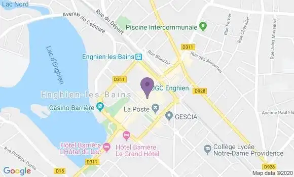 Localisation CIC Agence d