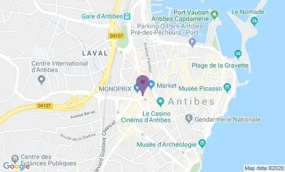 Localisation Crédit Mutuel Agence d