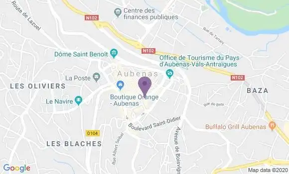 Localisation Crédit Mutuel Agence d